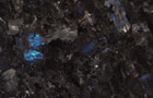 Granit schwarz, blau, Galattica