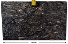 Granit Unma&szlig;platte Cosmus poliert