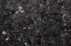 Granit schwarz, silber, Labrador Emerald Pearl
