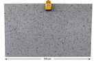 Granitplatte French White poliert