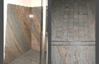 Juparana Vyara, Wandplatten poliert, Bodenfliesen gebürstet