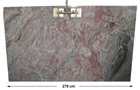 Granit Unmaßplatte Kinawa poliert