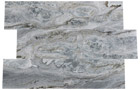 Granit-Quarzitfliesen River Blue 80x40x1,2cm, poliert