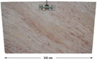Granit Rohplatte Shivakashi poliert