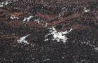 Granit schwarz, rot, Tundra