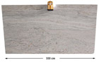 Granit Rohplatte Valley White poliert