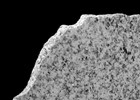 Grauer Granit Kante eines Granitblocks (Kleines Bild)