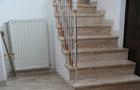 Marmorboden und Treppe Daino Reale poliert