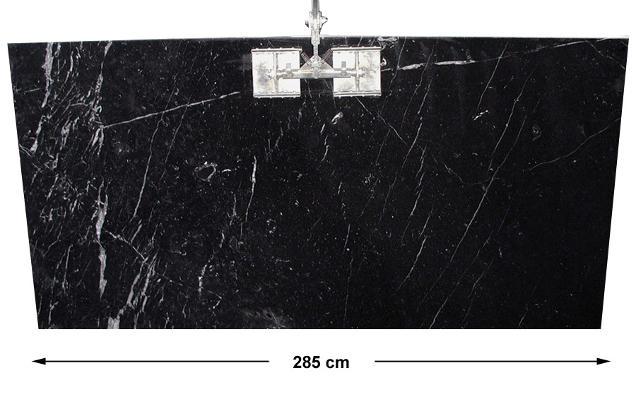 Naturstein Marmor Fliesen Nero Marquina poliert 61x30,5x1cm