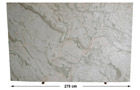 Marmor-Unmaßplatte Onex White poliert