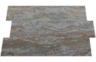 Fliesen aus dem Marmor Royal Brown, Formate 60 x 40 x 1,2cm, Oberfläche poliert