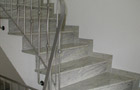 Granit-Treppe Kashmir White