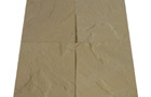 Sandstein-Platten Lalitpur Yellow spaltrau