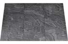 Terrassenplatten aus Granit  Black Forest schwarz anthrazit