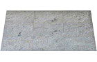 Terrassenplatten aus dem Granit Green Surf, Formate 80x40x3cm, Oberfläche geflammt+gebürstet