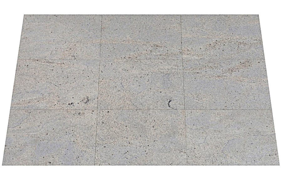 Bodenplatten Terrassenplatten Naturstein 3cm Granit grau Oberfläche geflammt 1qm 