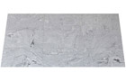 Terrassenplatten aus dem Granit Viskont White, Formate 80x40x3cm, Oberfläche geflammt+gebürstet